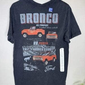 Nwt Ford Men's Charcoal Tee